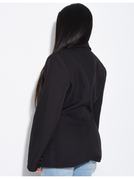 Premium fitted blazer with side closure
