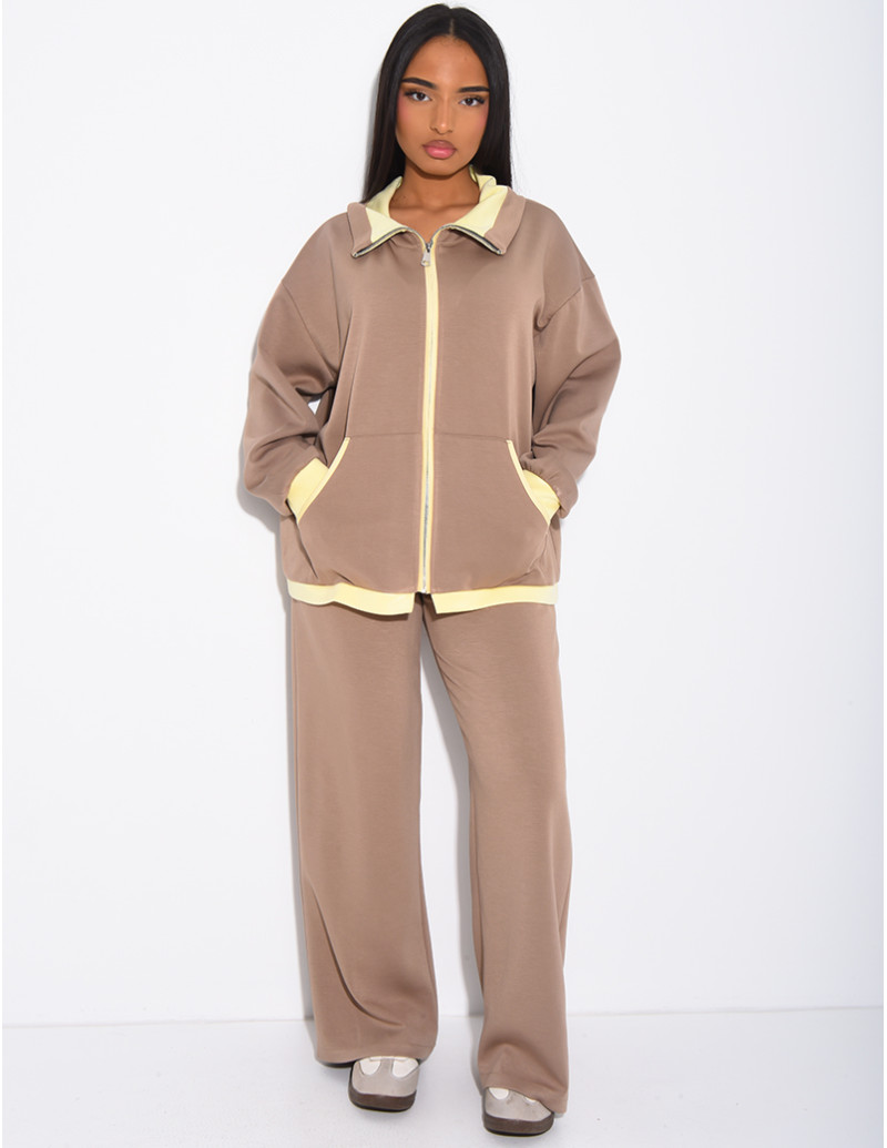 Set aus Jacke und Hose mit...