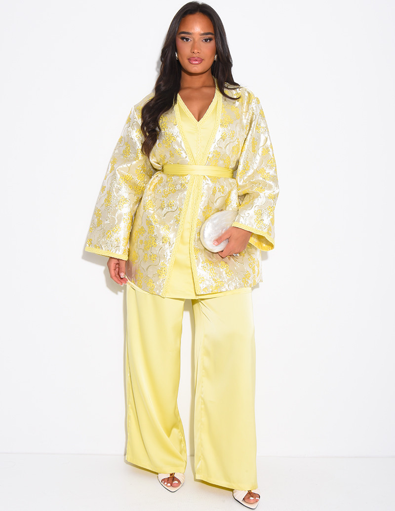 Ensemble kimono en tissu...