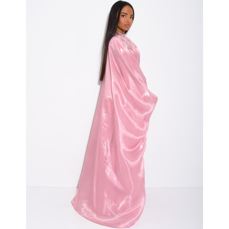 Abaya mit Kristallen