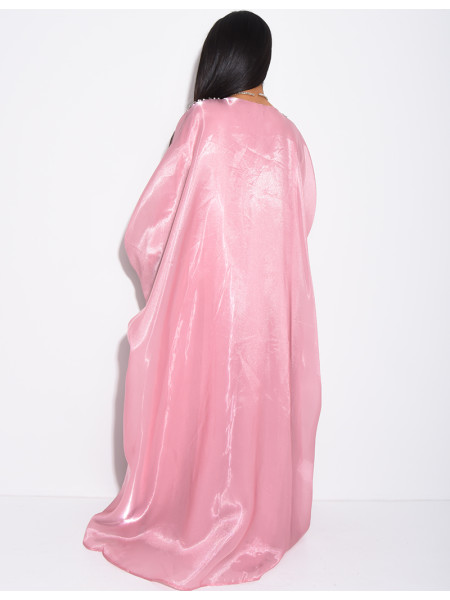 Abaya mit Kristallen
