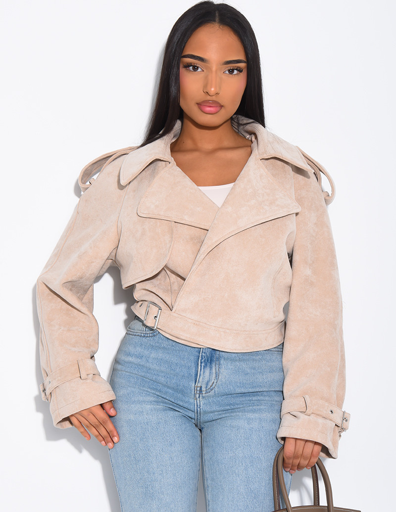 Kurze Perfecto-Jacke aus...