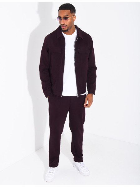 Ensemble pantalon et veste à poches