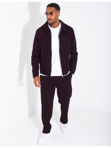 Ensemble pantalon et veste à poches