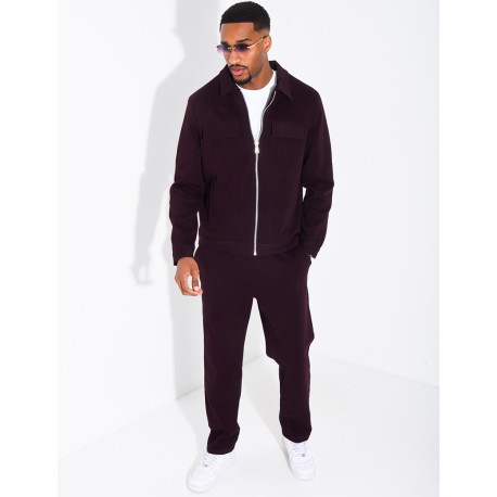 Ensemble pantalon et veste à poches