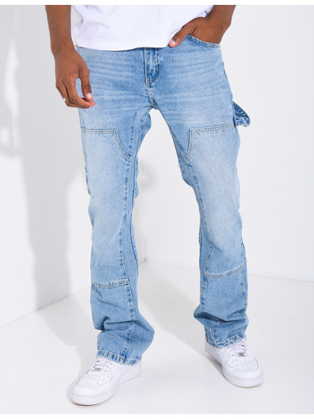 Jeans à lanières