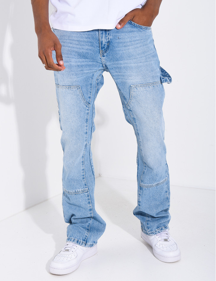 Jeans à lanières