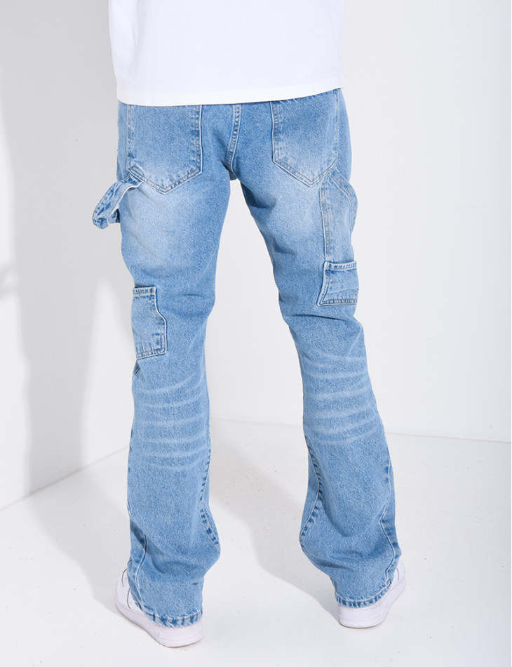 Jeans à lanières