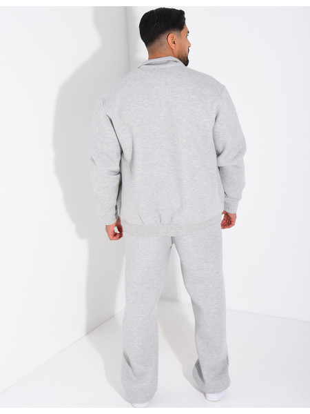 Ensemble de jogging pantalon et veste col montant