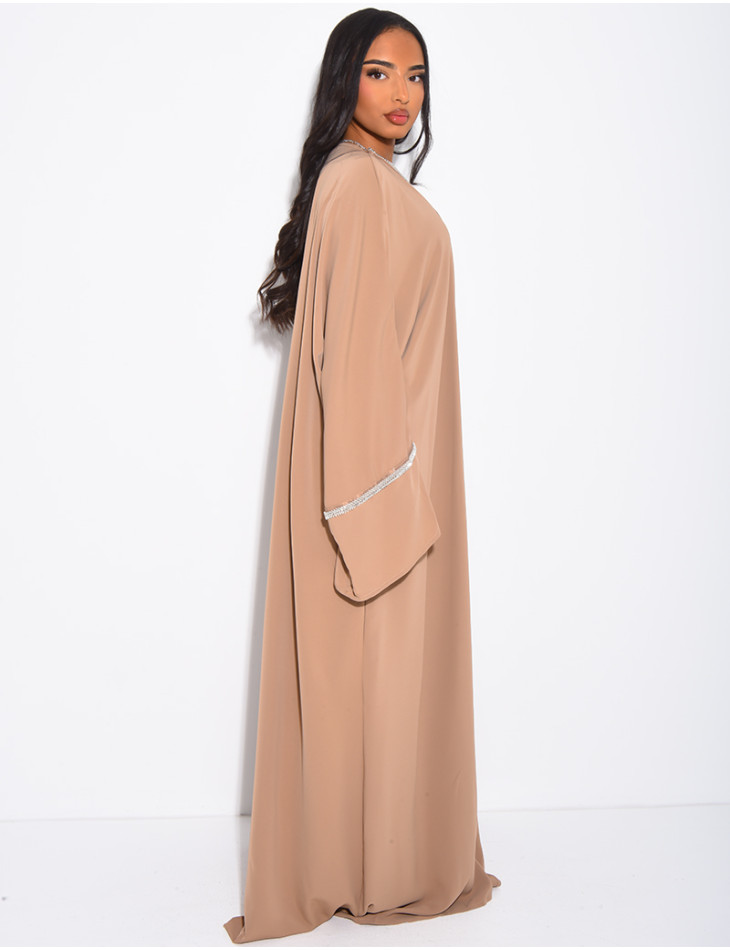 Oversized kimono with small beads