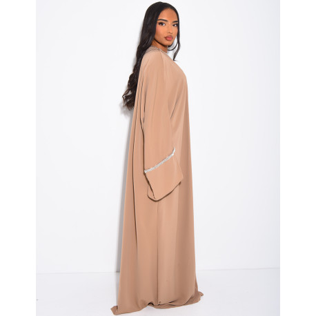 Oversized kimono with small beads