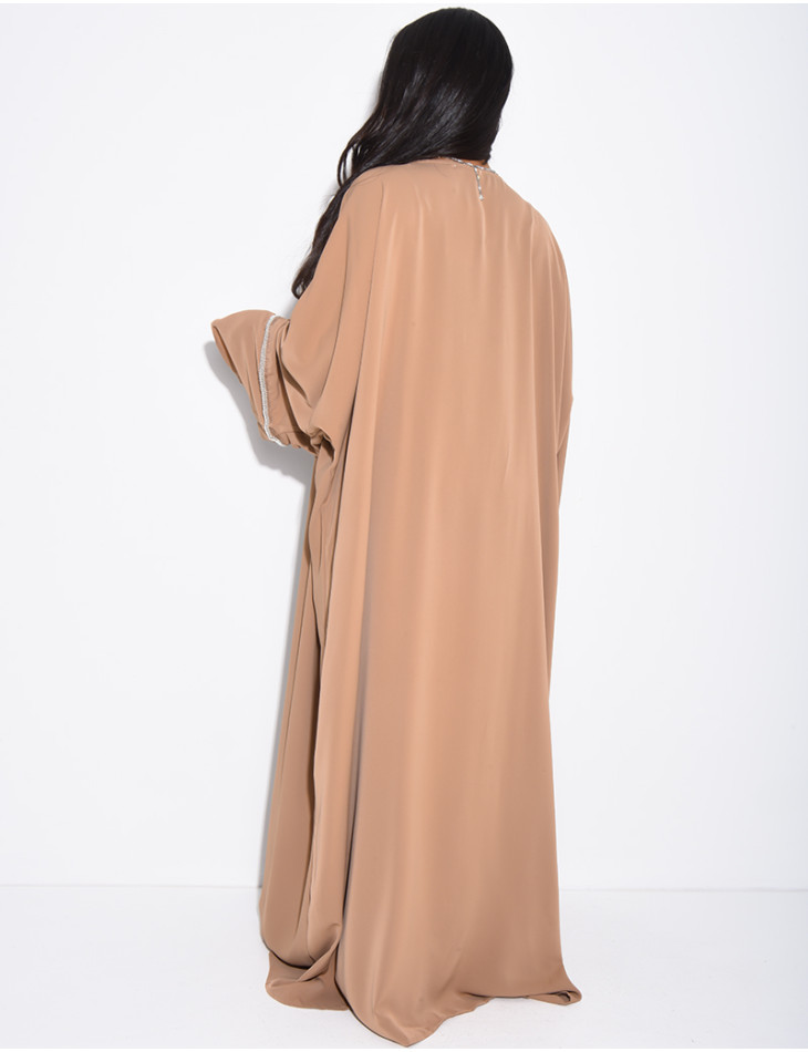 Oversized kimono with small beads