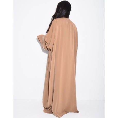 Oversized kimono with small beads