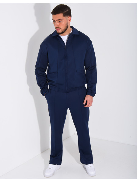 Ensemble pantalon et veste à col