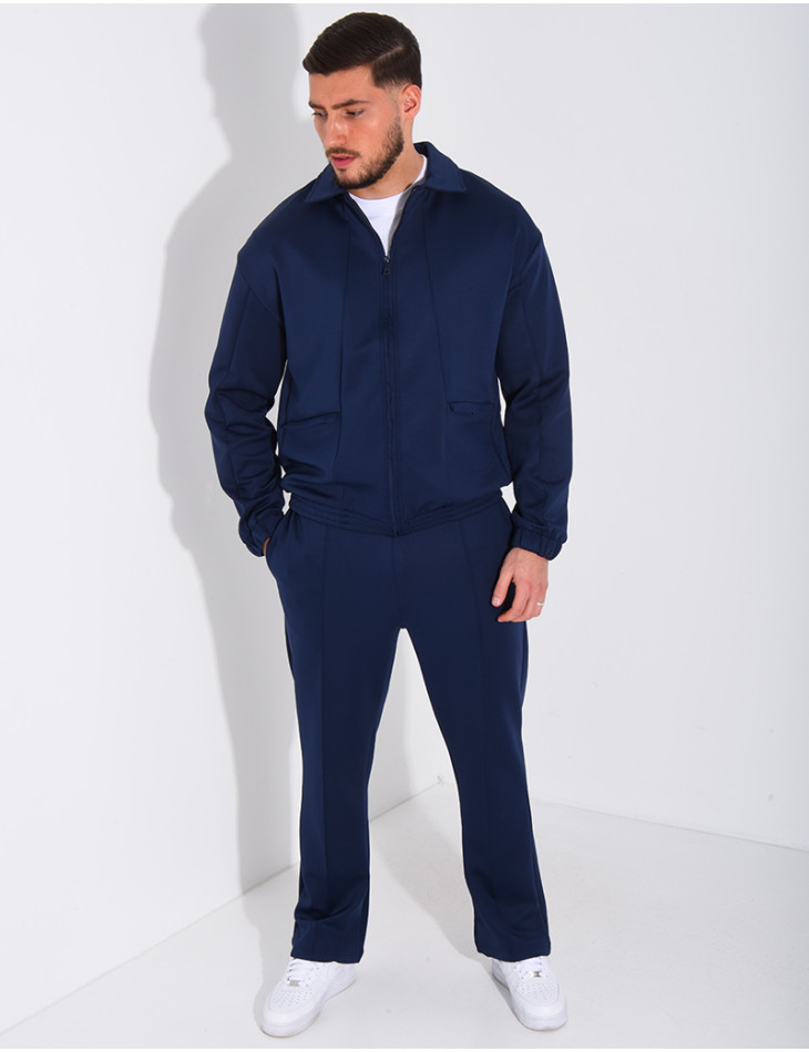 Ensemble pantalon et veste à col