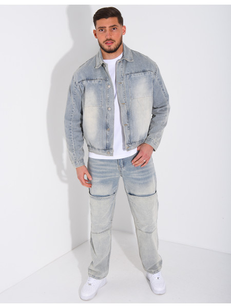 Ensemble en jeans pantalon et veste