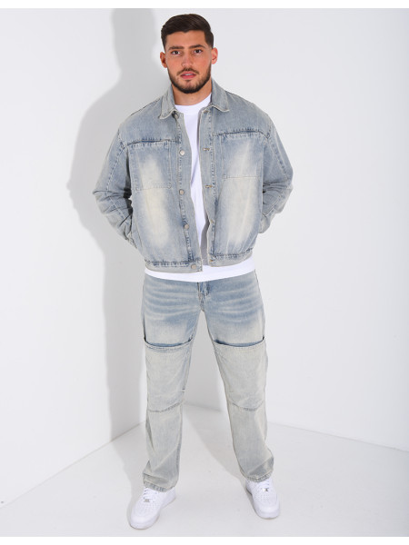 Ensemble en jeans pantalon et veste