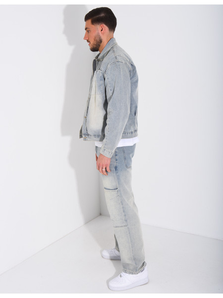 Ensemble en jeans pantalon et veste