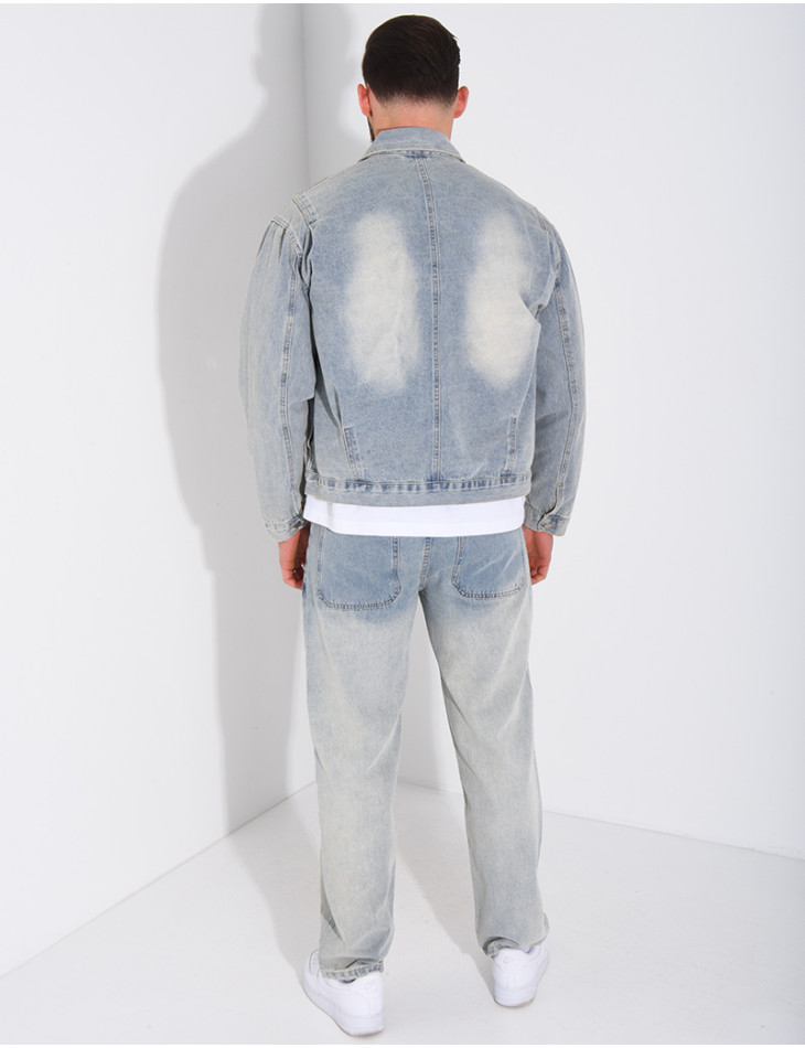 Ensemble en jeans pantalon et veste