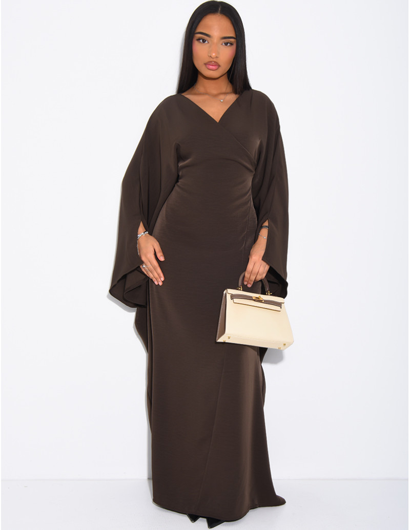 Robe papillon effet cache...