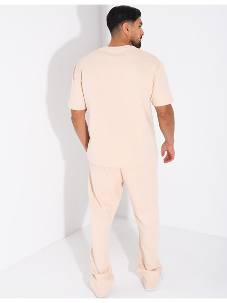 Ensemble pantalon et t-shirt lettre H