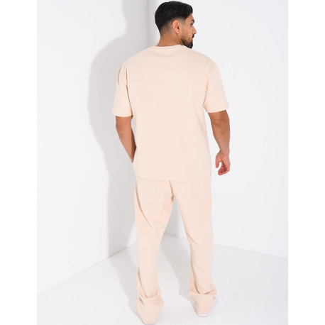 Ensemble pantalon et t-shirt lettre H