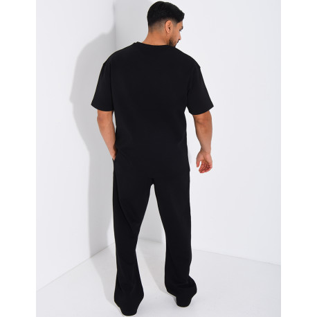 Ensemble pantalon et t-shirt lettre H