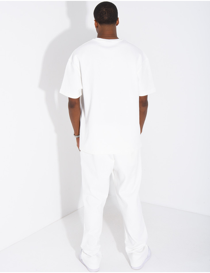 Ensemble pantalon et t-shirt lettre H