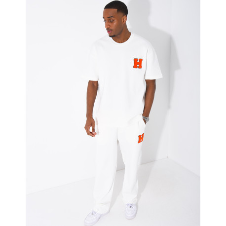 Ensemble pantalon et t-shirt lettre H