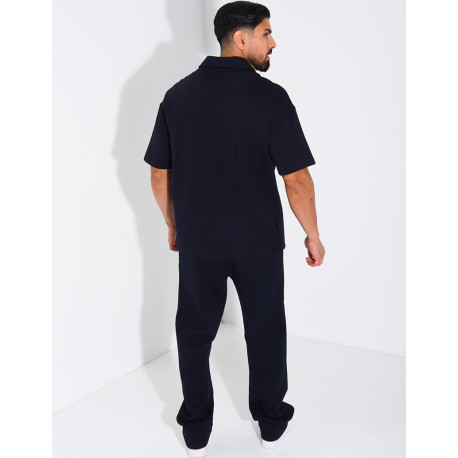 Ensemble pantalon et polo à zip