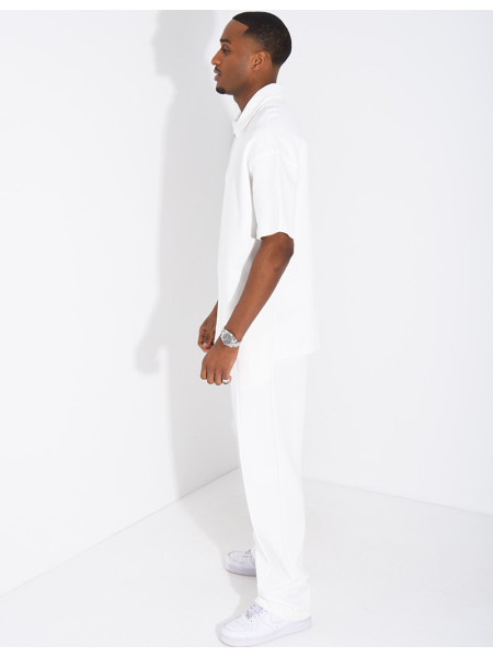 Ensemble pantalon et polo à zip