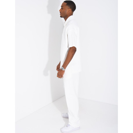 Ensemble pantalon et polo à zip