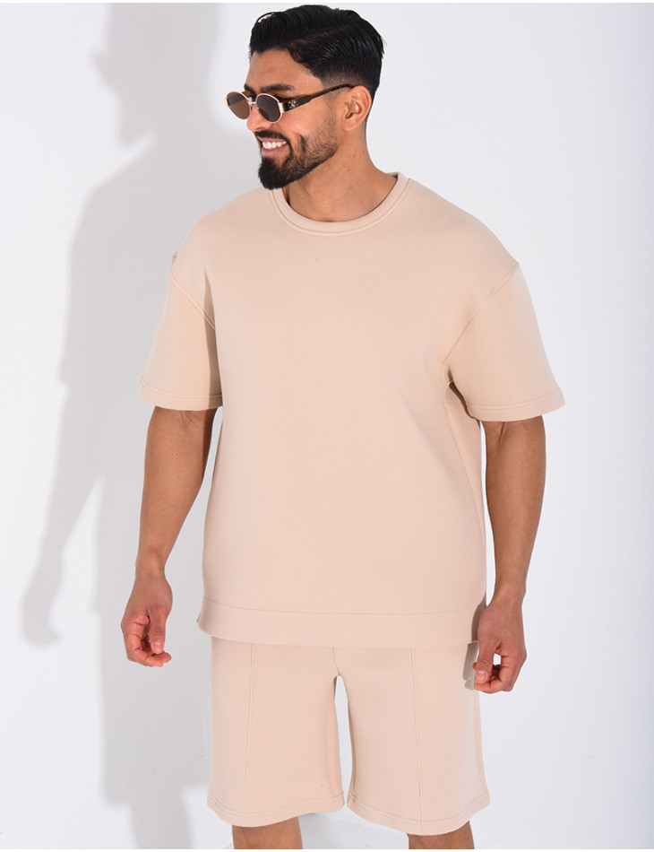 Ensemble épais short et t-shirt