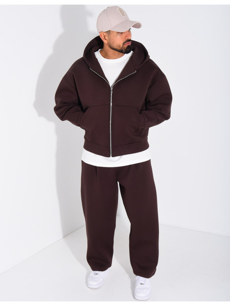 Ensemble pantalon et veste à capuche