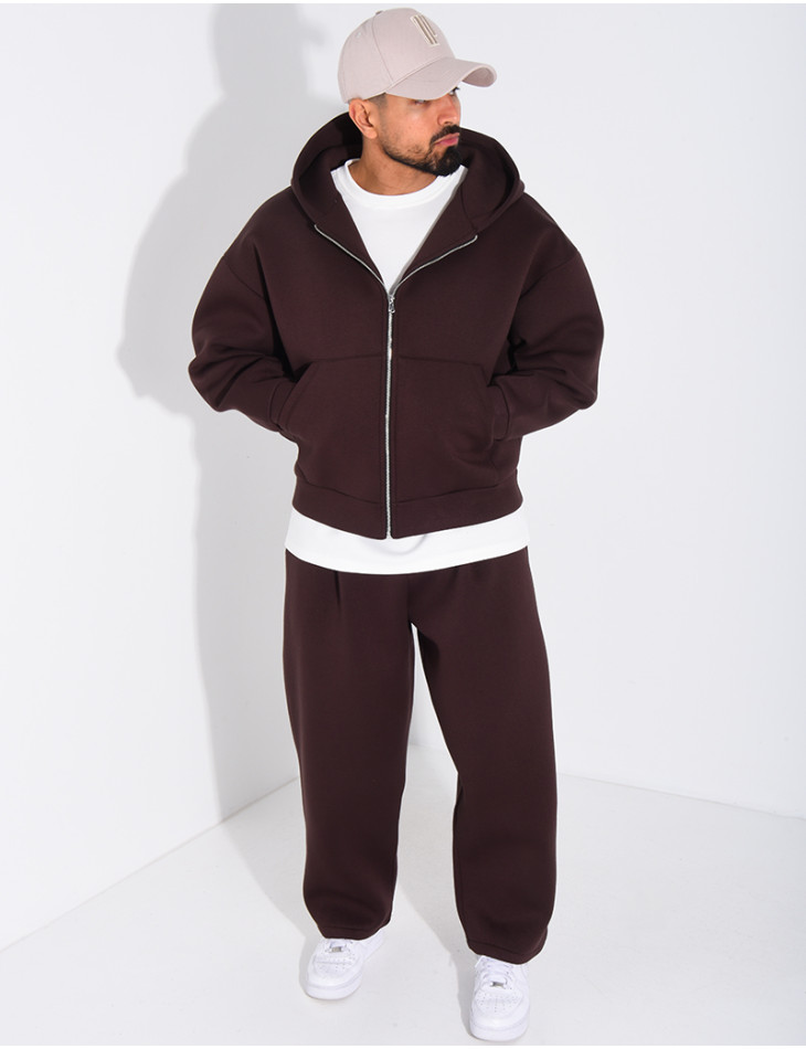 Ensemble pantalon et veste à capuche