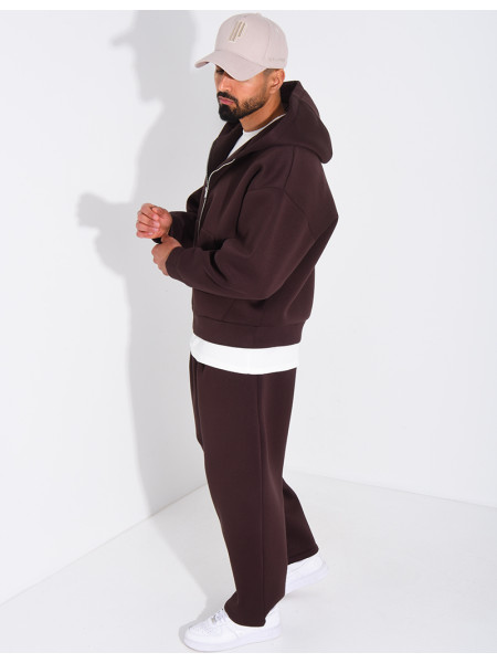 Ensemble pantalon et veste à capuche