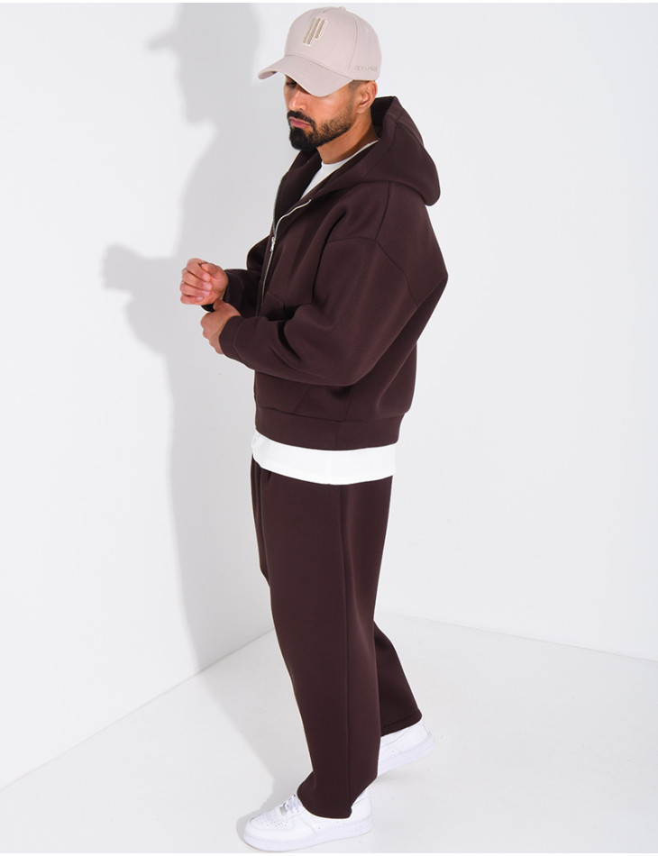 Ensemble pantalon et veste à capuche