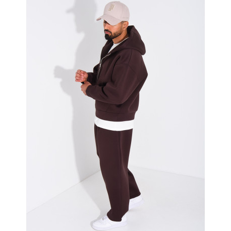 Ensemble pantalon et veste à capuche