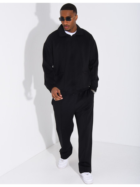 Ensemble pantalon et veste à col