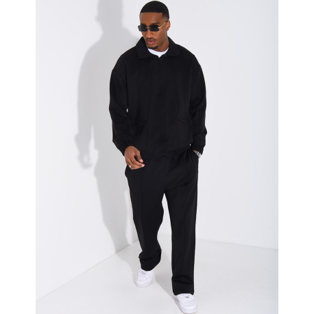 Ensemble pantalon et veste à col