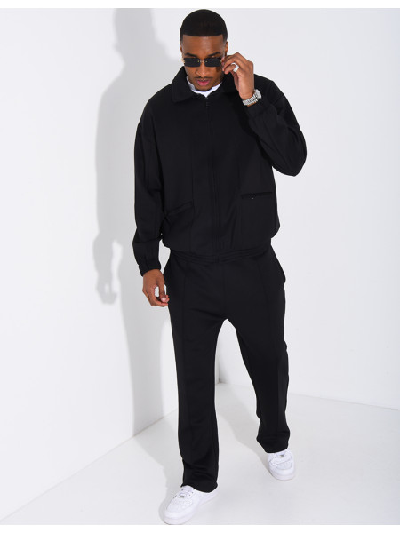 Ensemble pantalon et veste à col