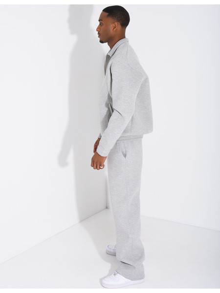 Ensemble de jogging pantalon et veste col montant