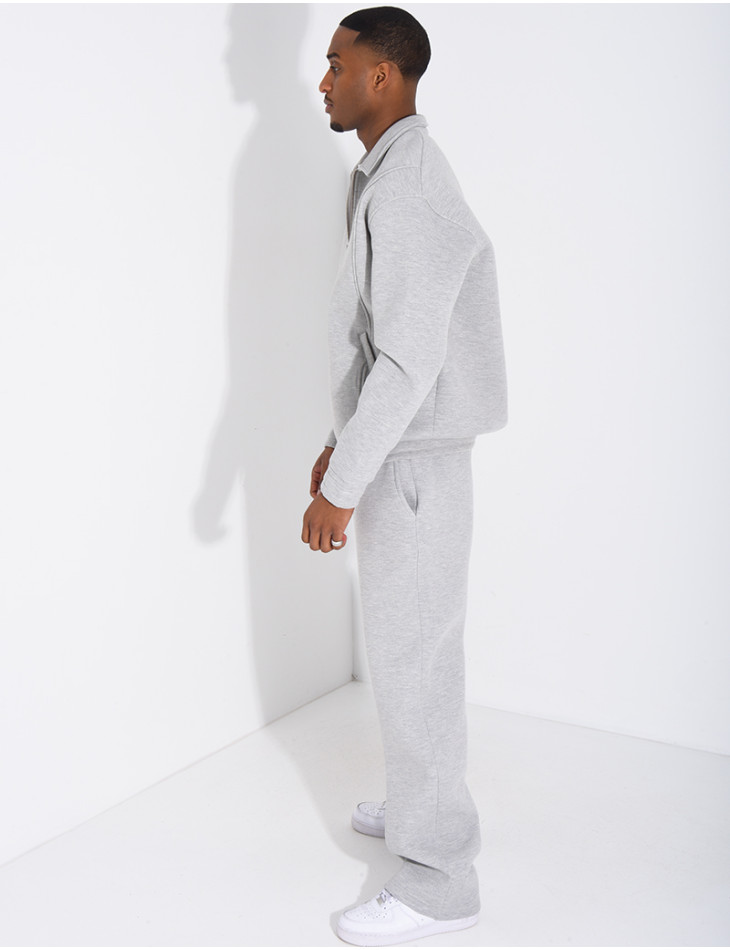 Ensemble de jogging pantalon et veste col montant