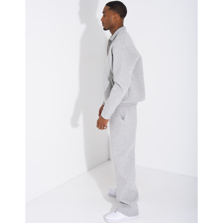 Ensemble de jogging pantalon et veste col montant