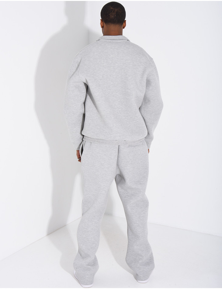 Ensemble de jogging pantalon et veste col montant