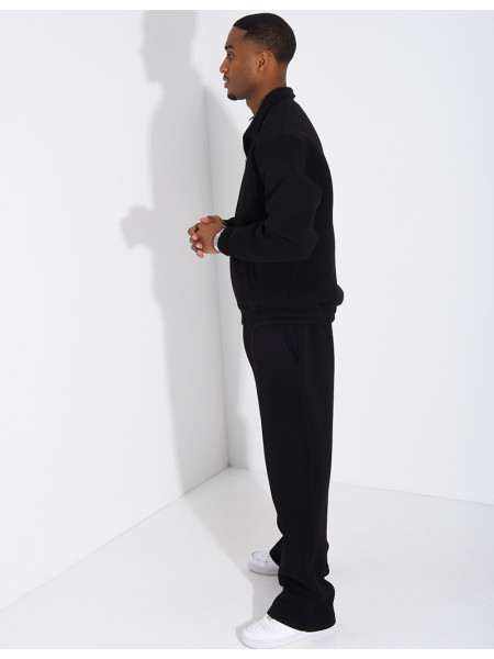 Ensemble de jogging pantalon et veste col montant