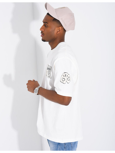 T-shirt avec arc de triomphe