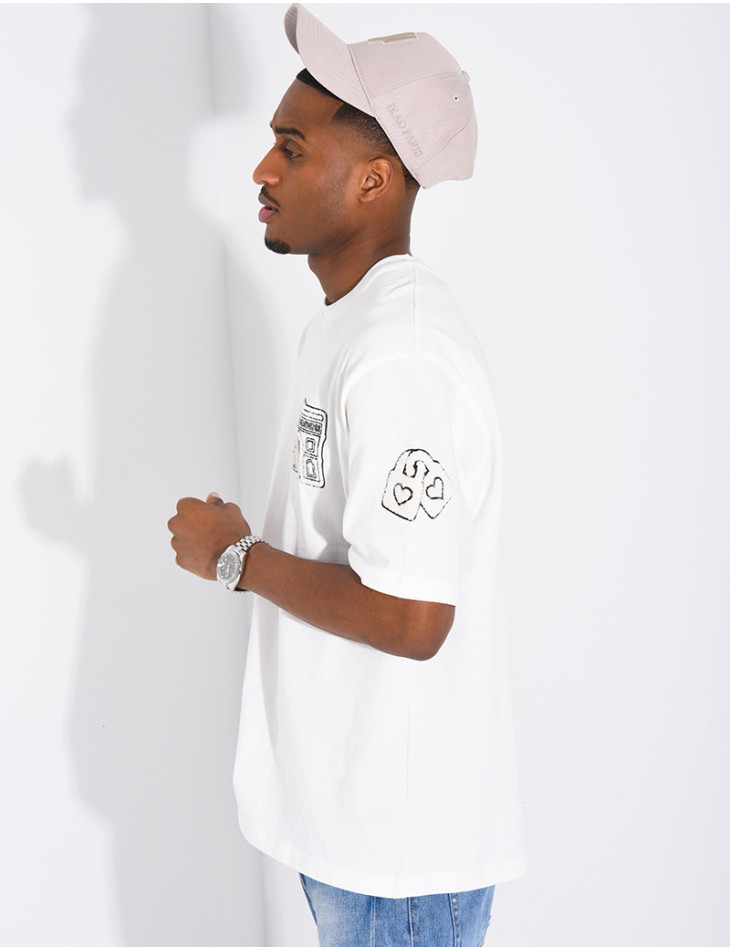 T-shirt avec arc de triomphe