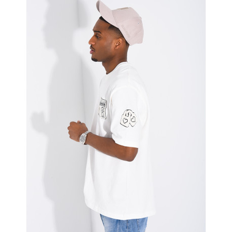 T-shirt avec arc de triomphe