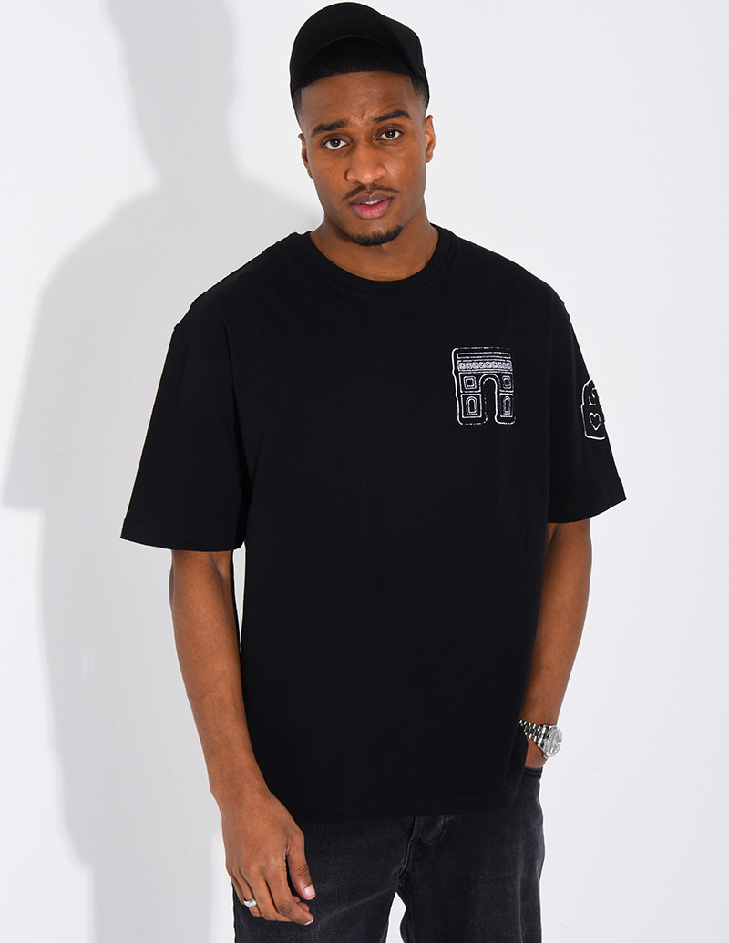 T-shirt avec arc de triomphe